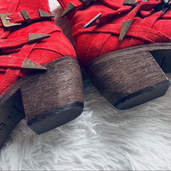 Free People Mason Western Red Boot - Picture 4 of 12